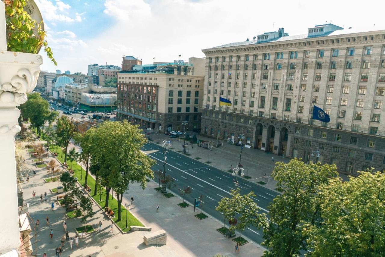 Apartments Rentals Ukraine On Kreshchatik Kiev Bagian luar foto
