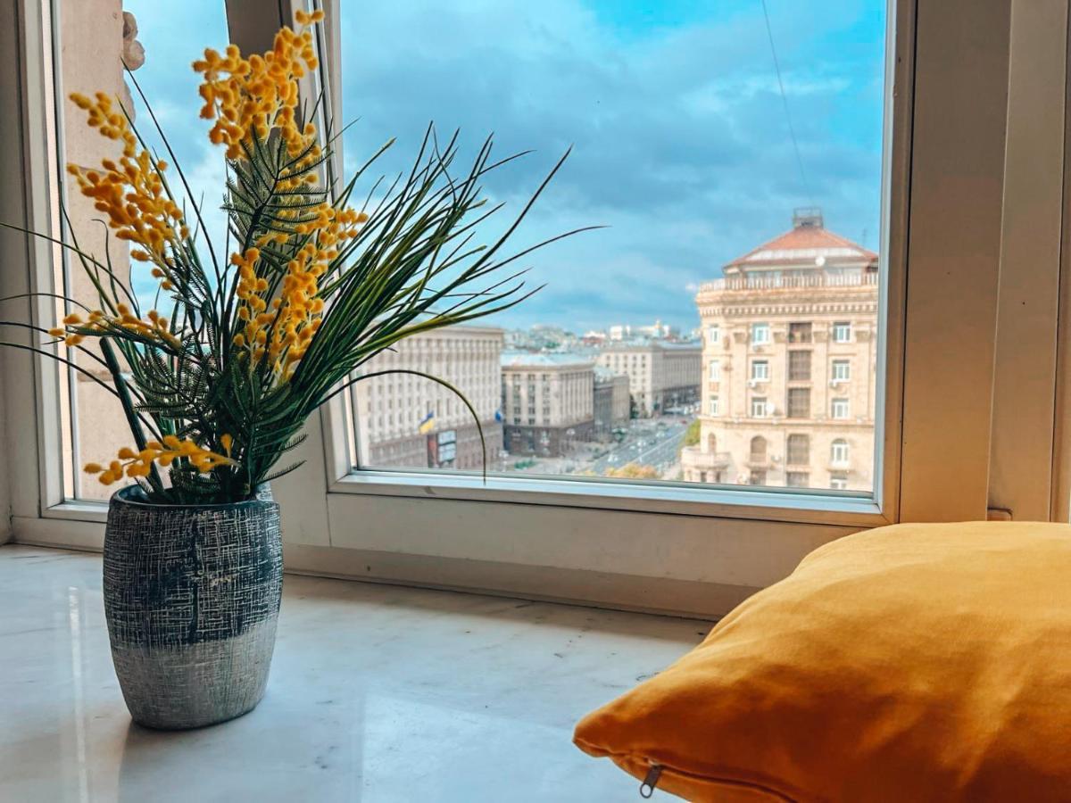 Apartments Rentals Ukraine On Kreshchatik Kiev Bagian luar foto