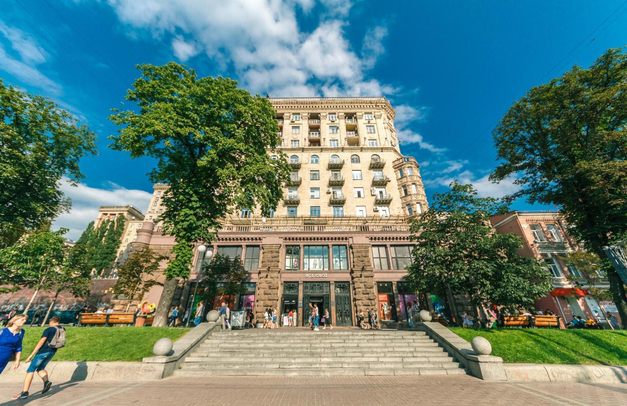 Apartments Rentals Ukraine On Kreshchatik Kiev Bagian luar foto