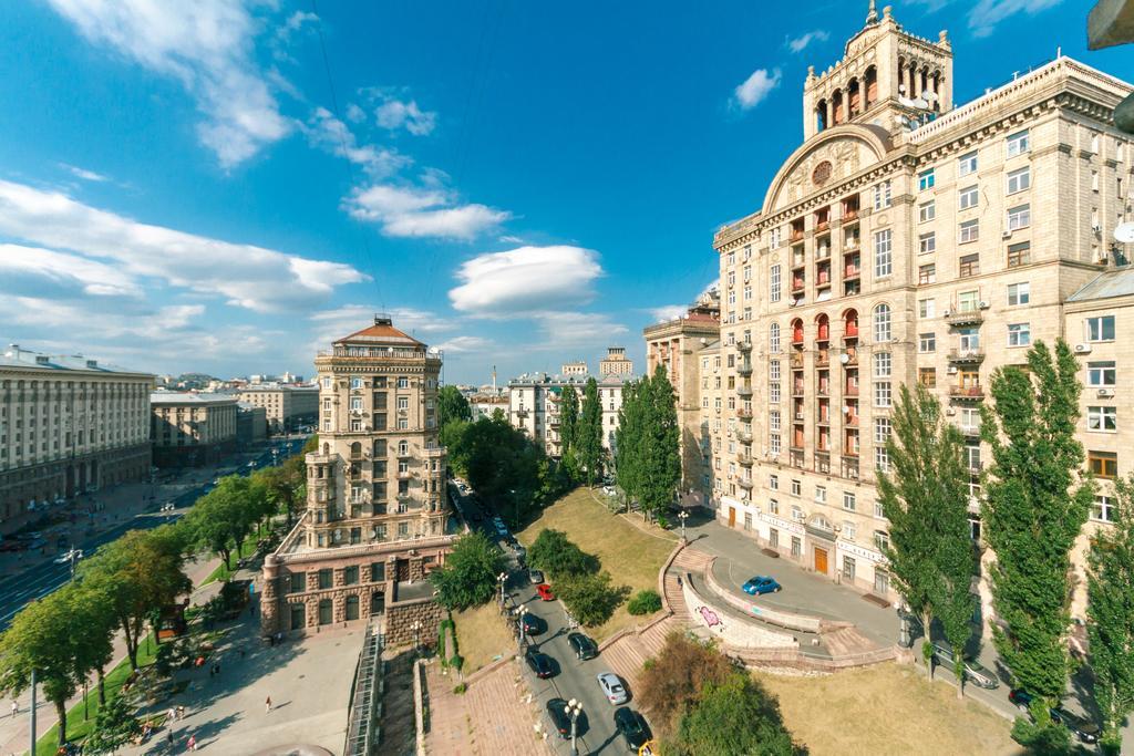 Apartments Rentals Ukraine On Kreshchatik Kiev Bagian luar foto